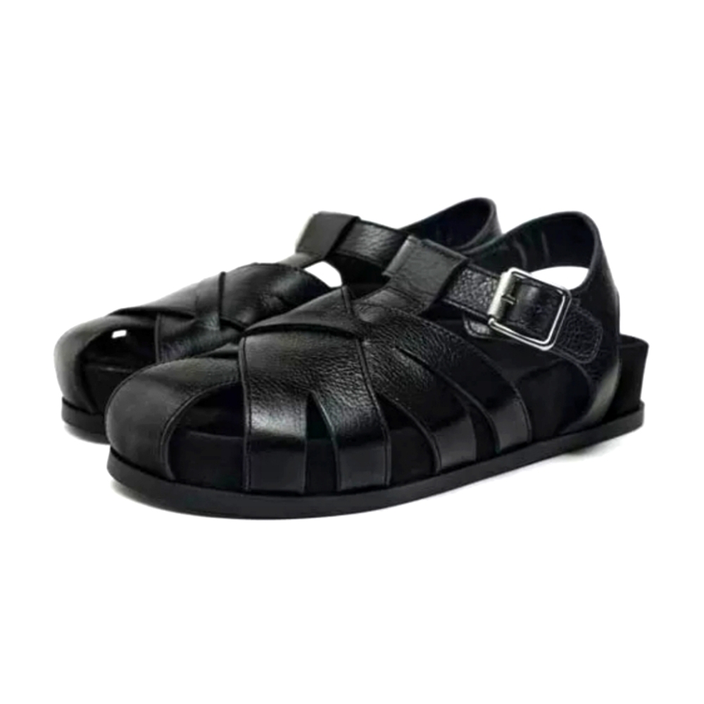 ZARA Leather Fisherman Sandals